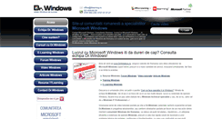 Desktop Screenshot of drwindows.ro