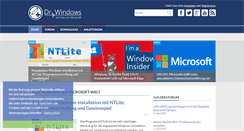 Desktop Screenshot of drwindows.de